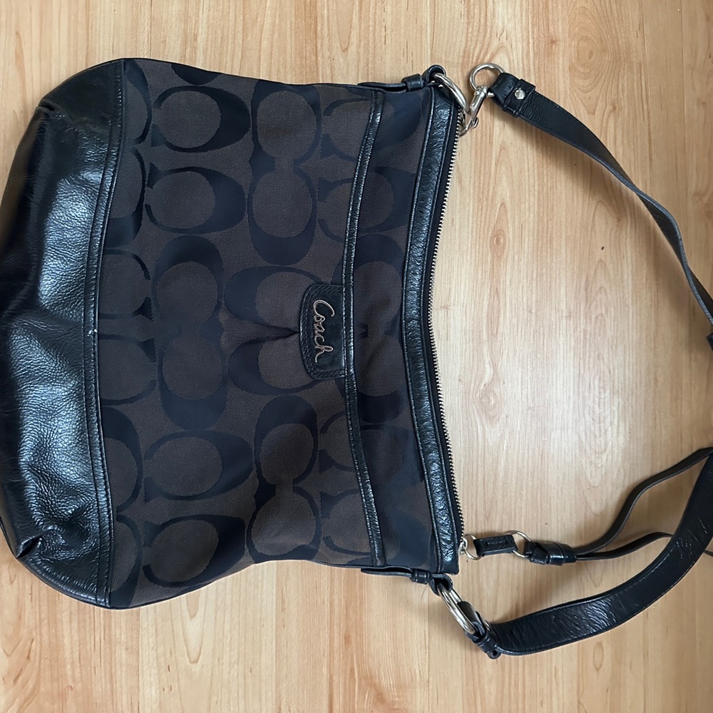 Coach Black Bag gently used